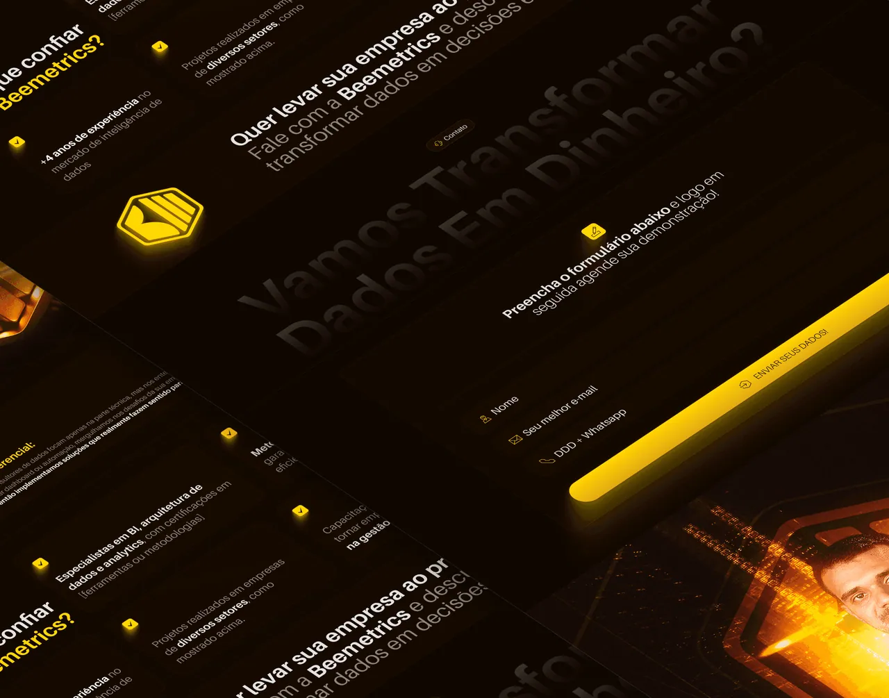 Tela do projeto Beemetrics, imagem 5