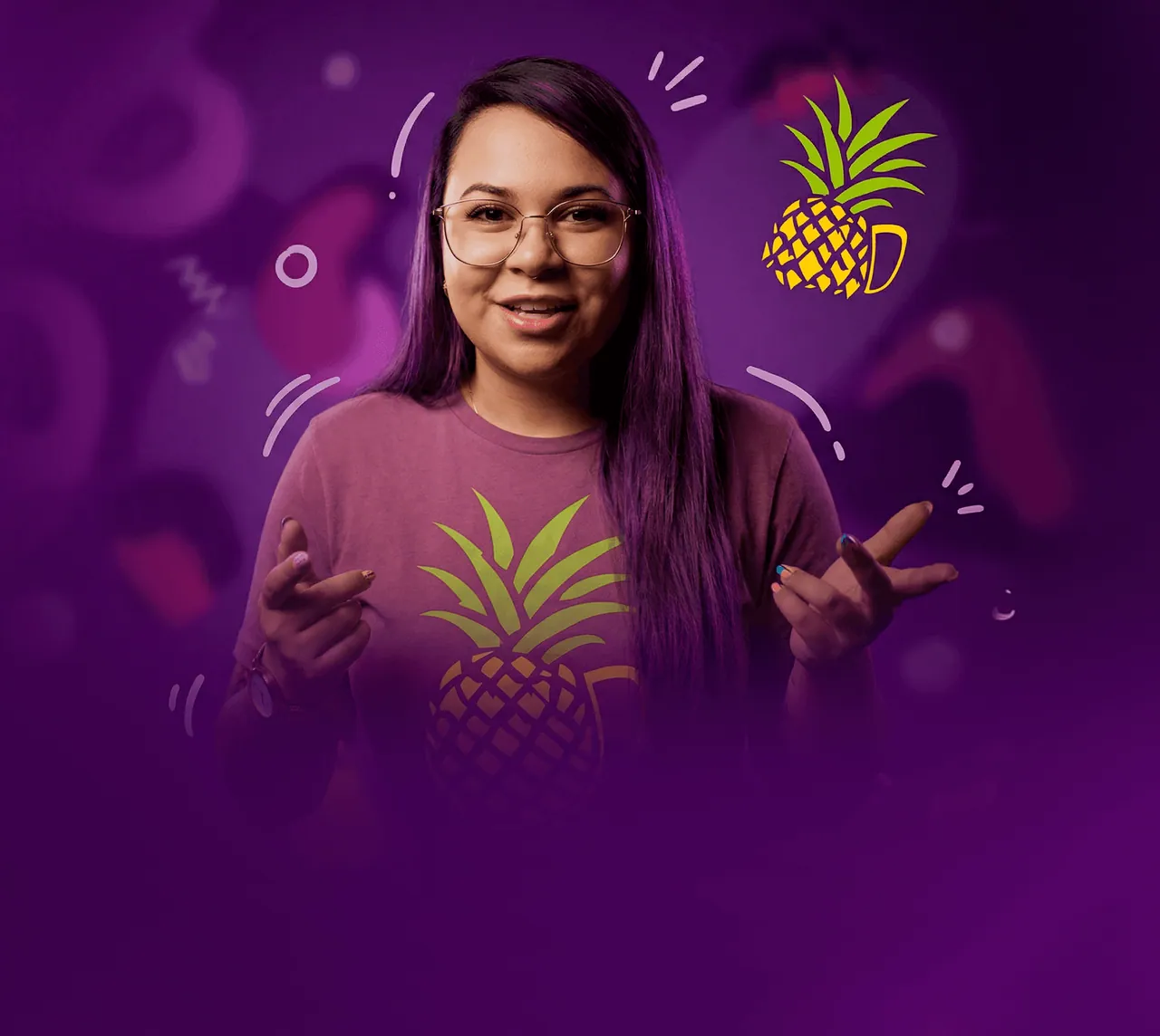 Peça visual do projeto Método Abacaxizeiro
