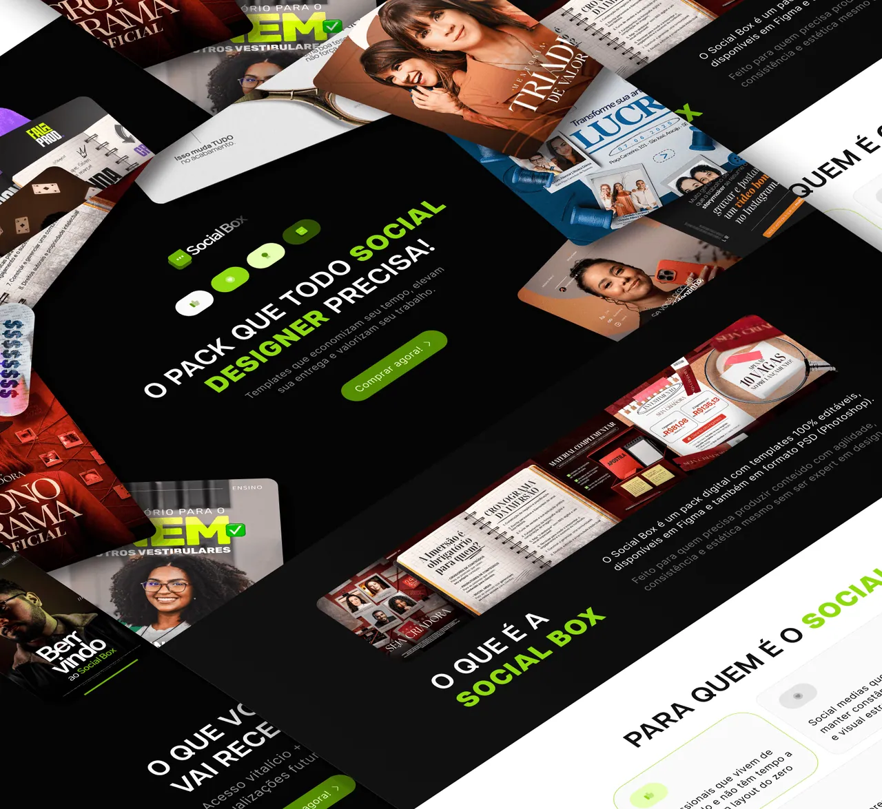 Tela do projeto Social Box, imagem 1