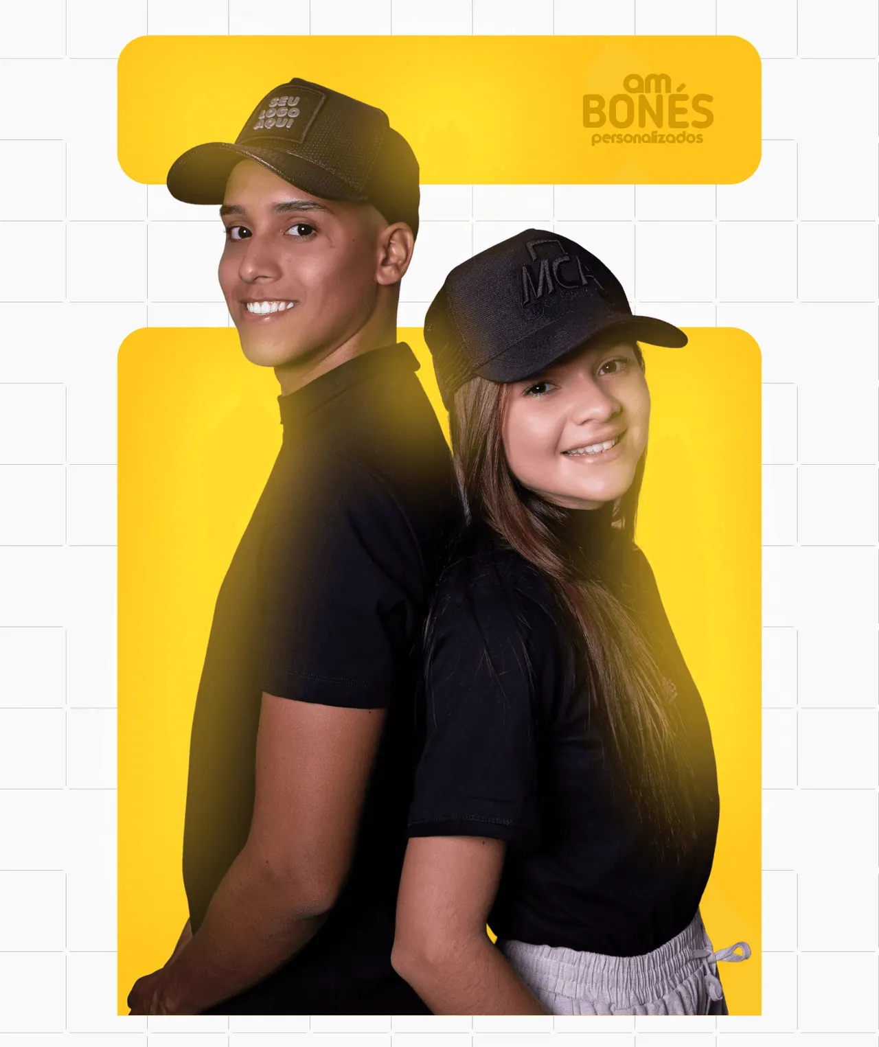 Tela do projeto AM Bonés, imagem 2