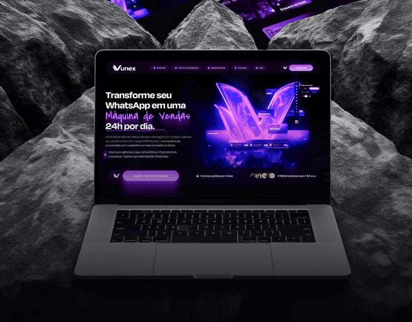 Tela do projeto Vunex, imagem 5