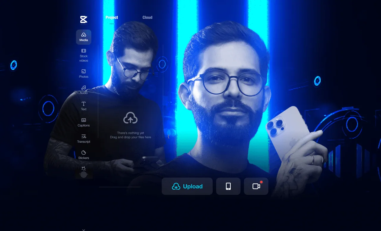 Tela do projeto Produção de Vídeo, imagem 3