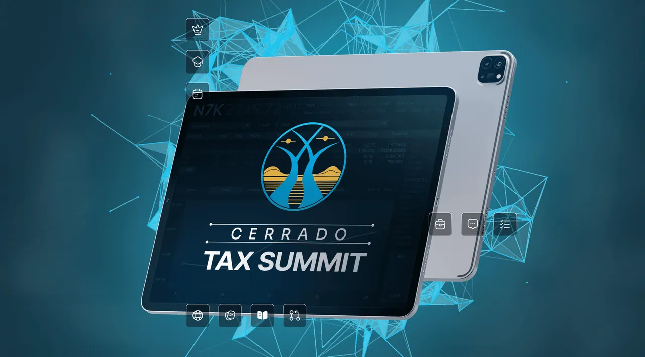 Tela do projeto Cerrado Tax Summit, imagem 3